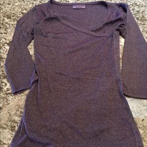 Michael Stars Purple Shirt